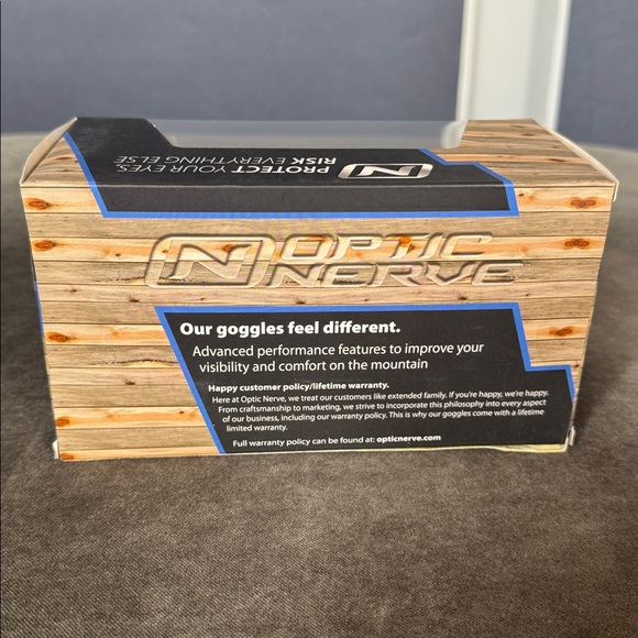 Optic Nerve Crescent Moon Snowboard Ski Goggles 100% UV Protection Anti Fog NEW - Picture 4 of 10